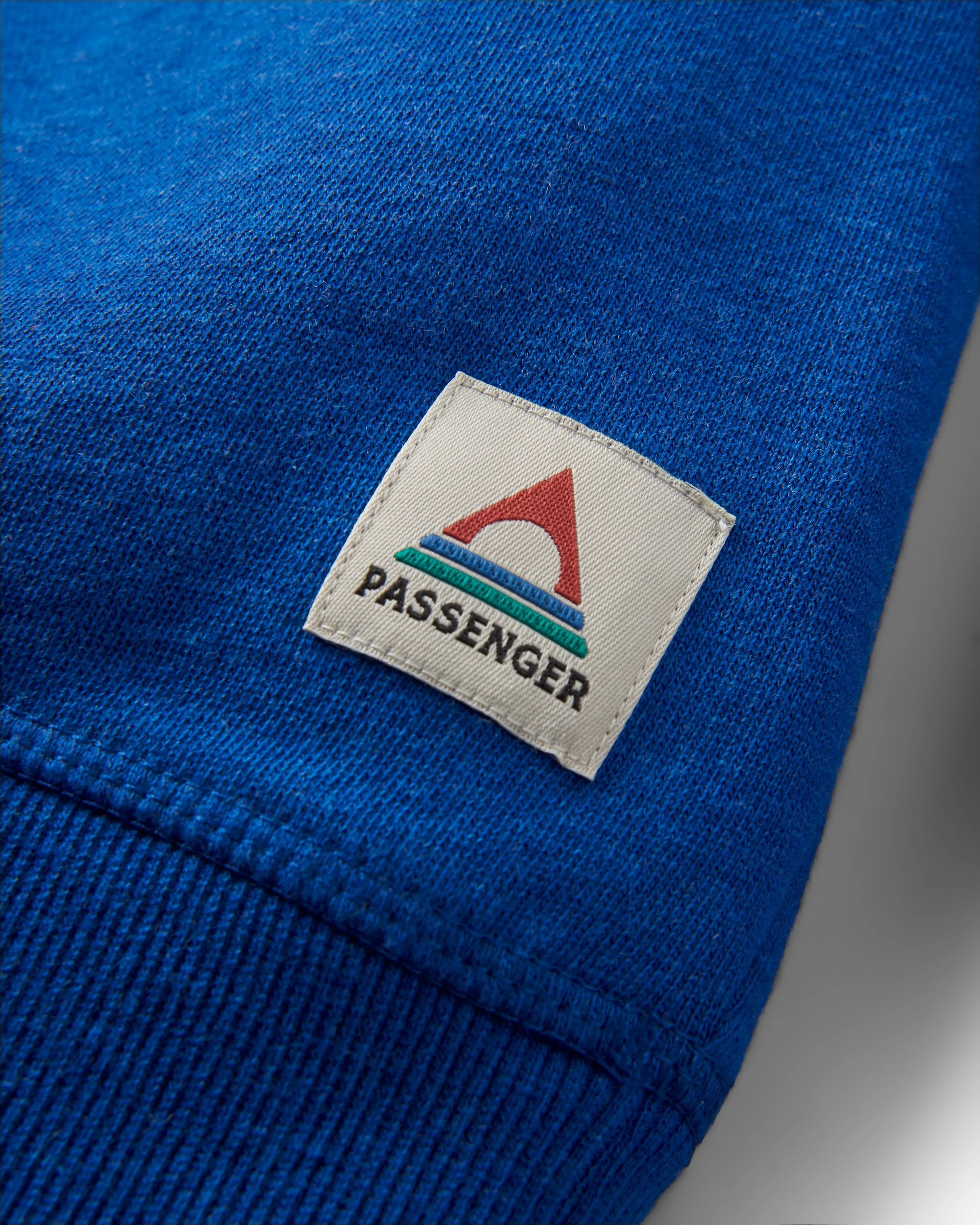 Heritage Men's Sweatshirt - Azure Blue Marl - Flatlay