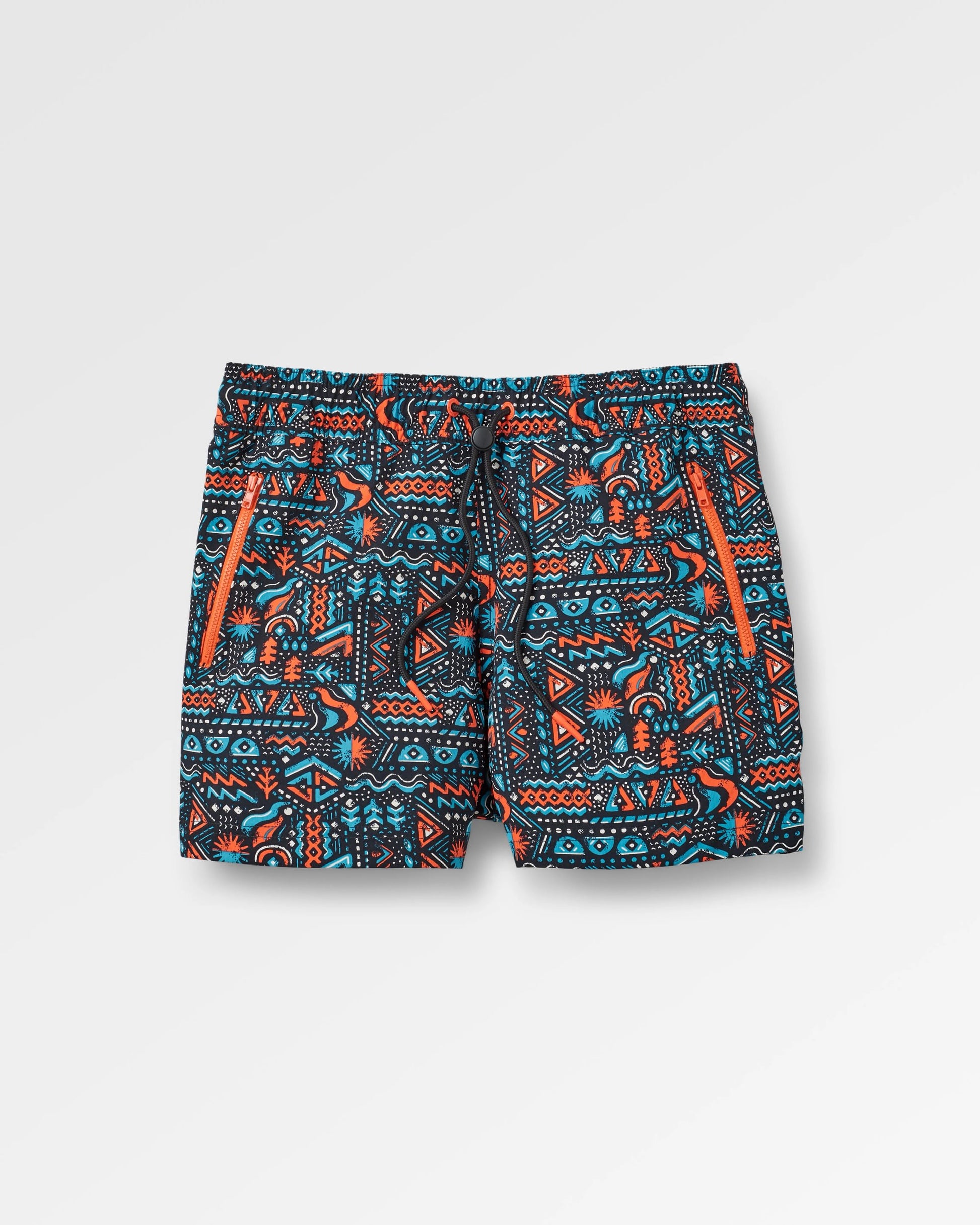 Way Out All Purpose Short - Elemental Geo Black - Flatlay