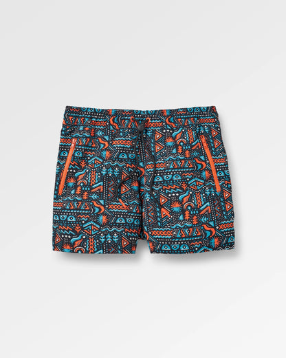Way Out All Purpose Short - Elemental Geo Black - Flatlay