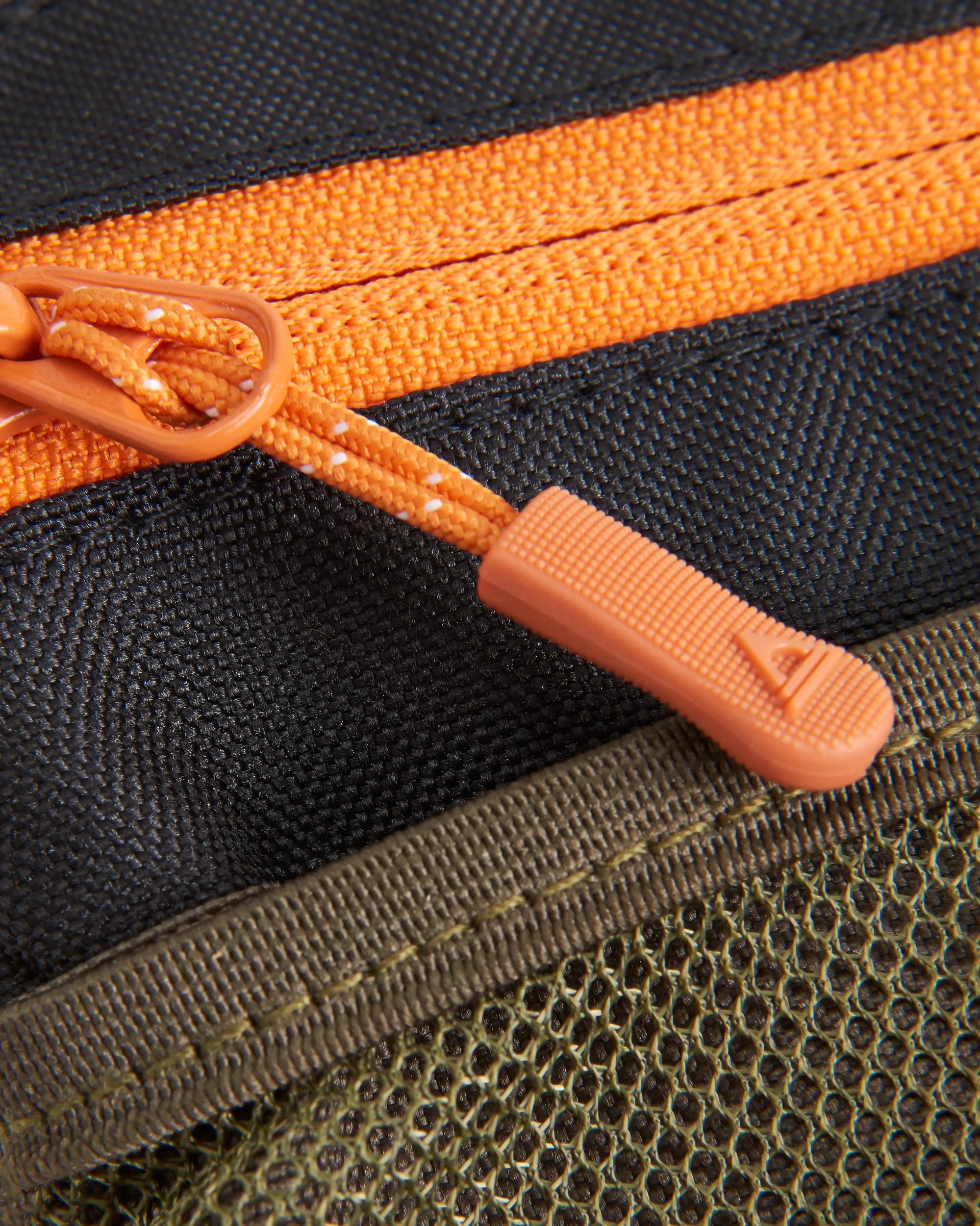 Waypoint Cross Body Bag - True Black/ Khaki - Flatlay