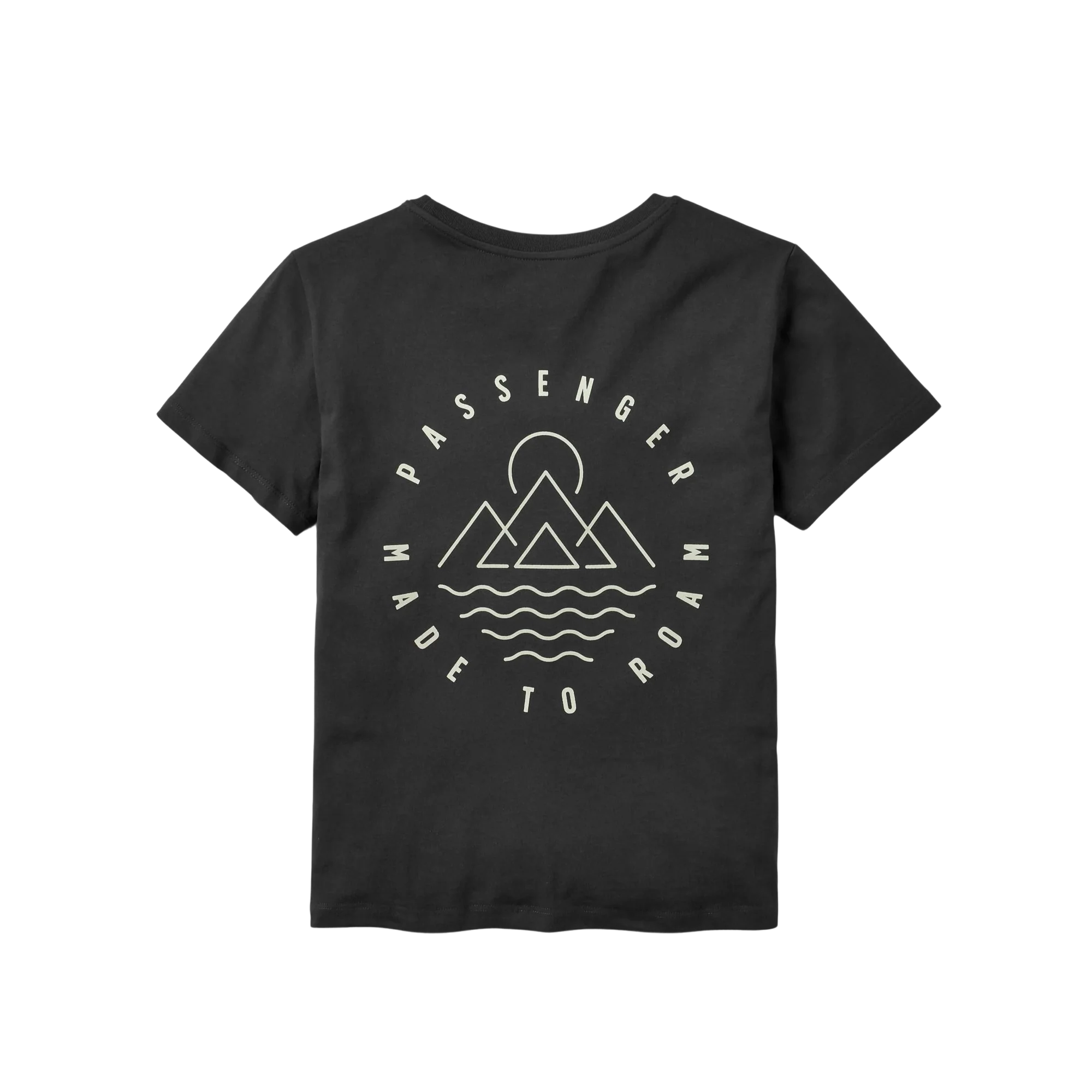 Remote Baumwoll T-Shirt - Schwarz