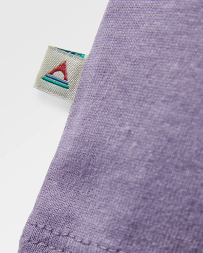 Roamer Men's Recycled Cotton T-Shirt - Heather - Flatlay