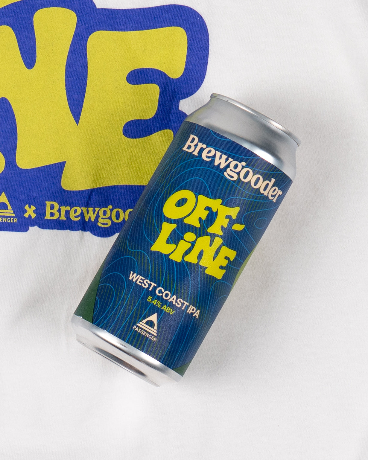 Brewgooder Beer & T-Shirt Box - Flatlay