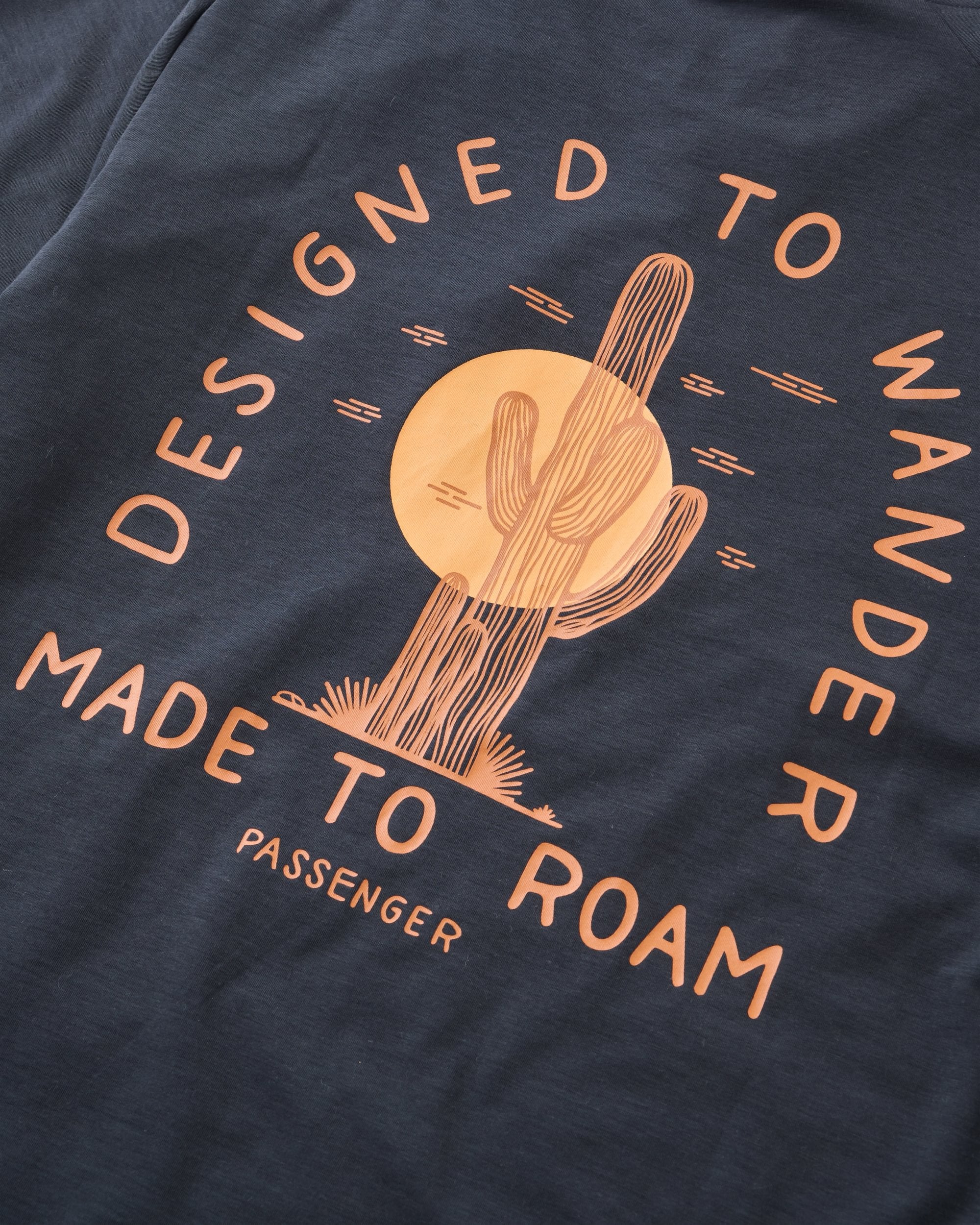 Ridescape Men's Active T-Shirt - Faded Black - Flatlay