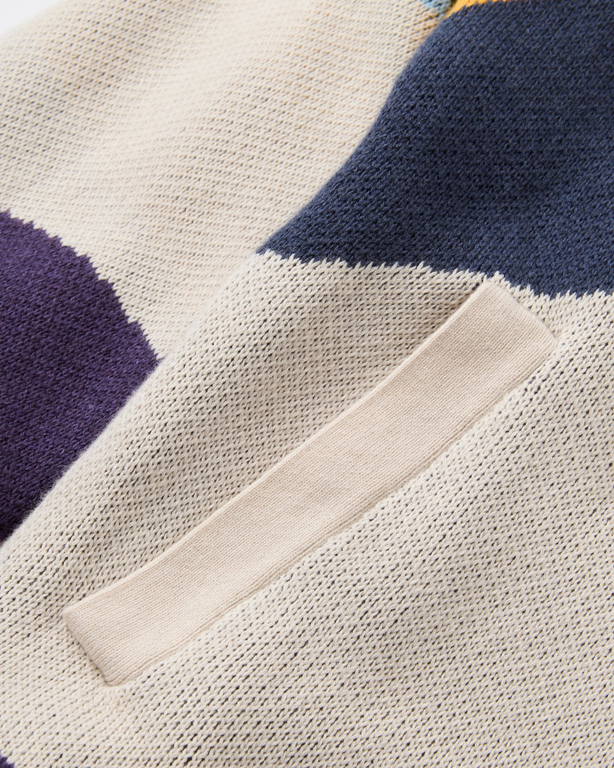 Squall Windproof Full-Zip Knitted Jumper - Scenic Deep Plum - Flatlay