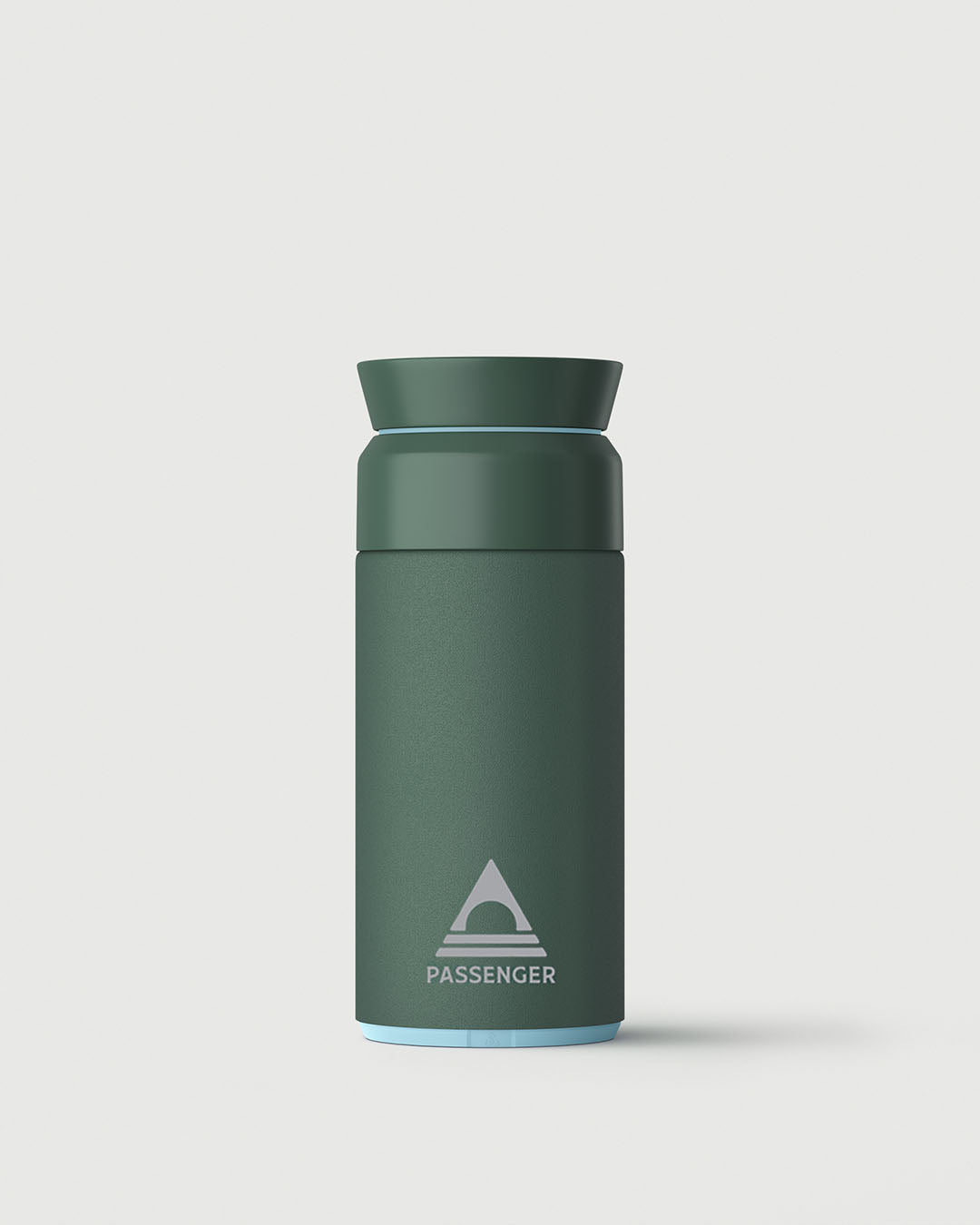 Ocean Bottle Brew Flask 350ml - Passenger Forest Green - Flatlay