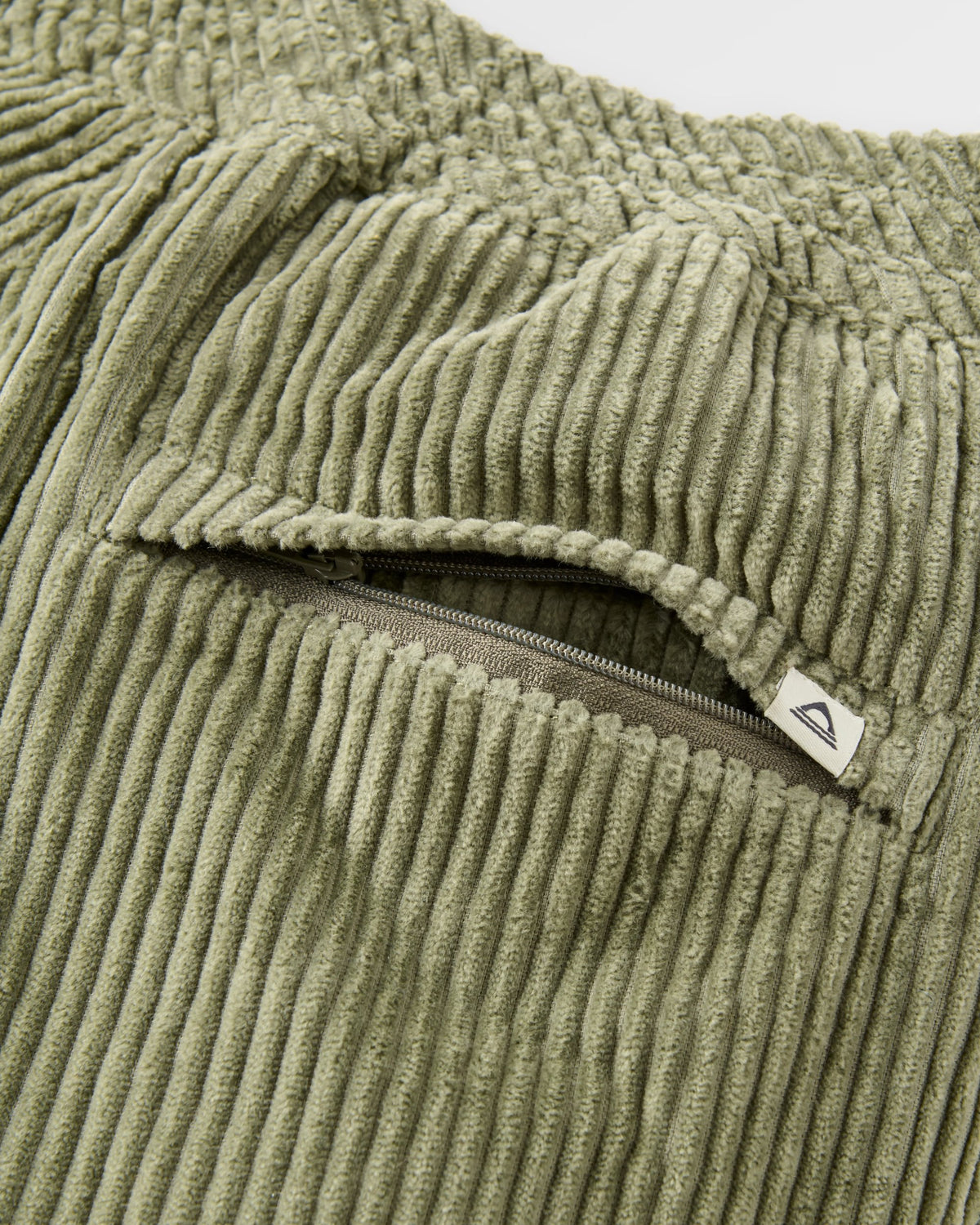 Bracken Lined Trouser - Dusty Olive - Flatlay
