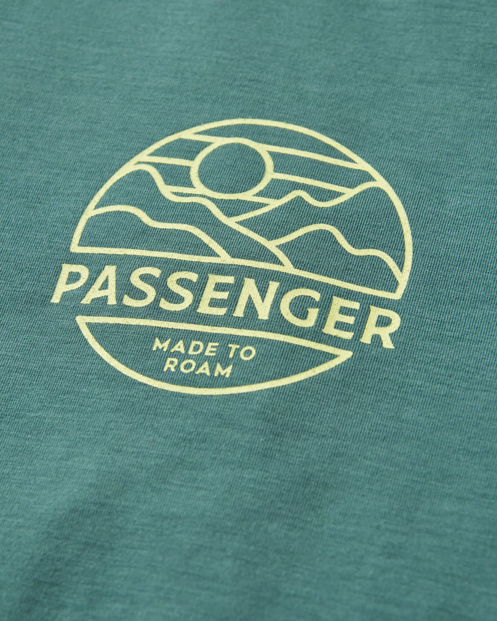 Sedona Drirelease® Recycled Active T-Shirt - Deep Ocean - Flatlay