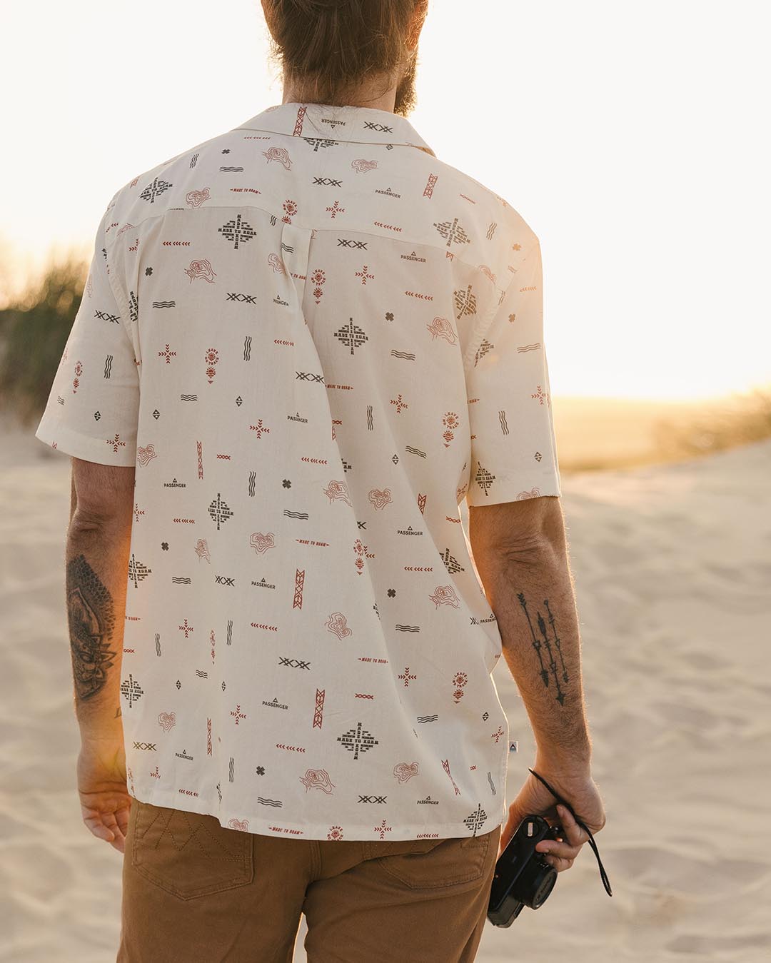 Cove Organic Cotton Shirt - Birch Made To Roam