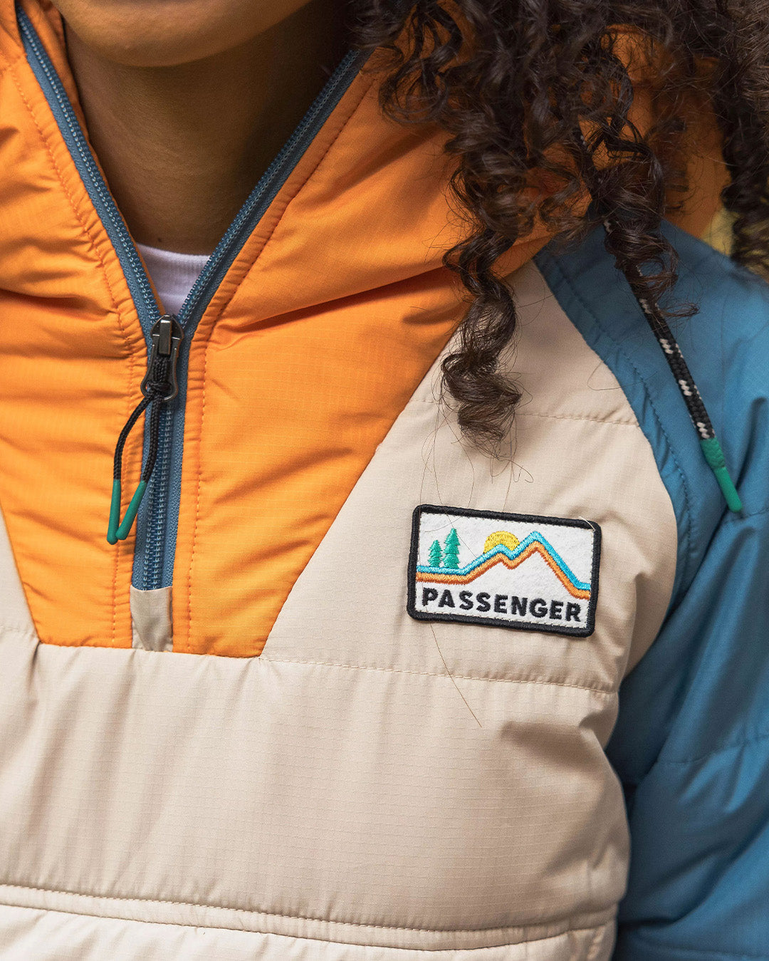 Ocean Recycled Insulated 1/2 Zip Jacket - Feather - Lifestyle