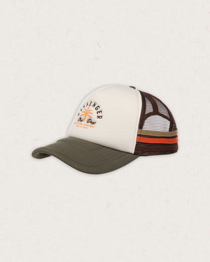 Onda Snapback Trucker Cap - Khaki