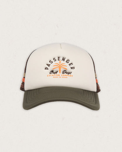 Onda Snapback Trucker Cap - Khaki