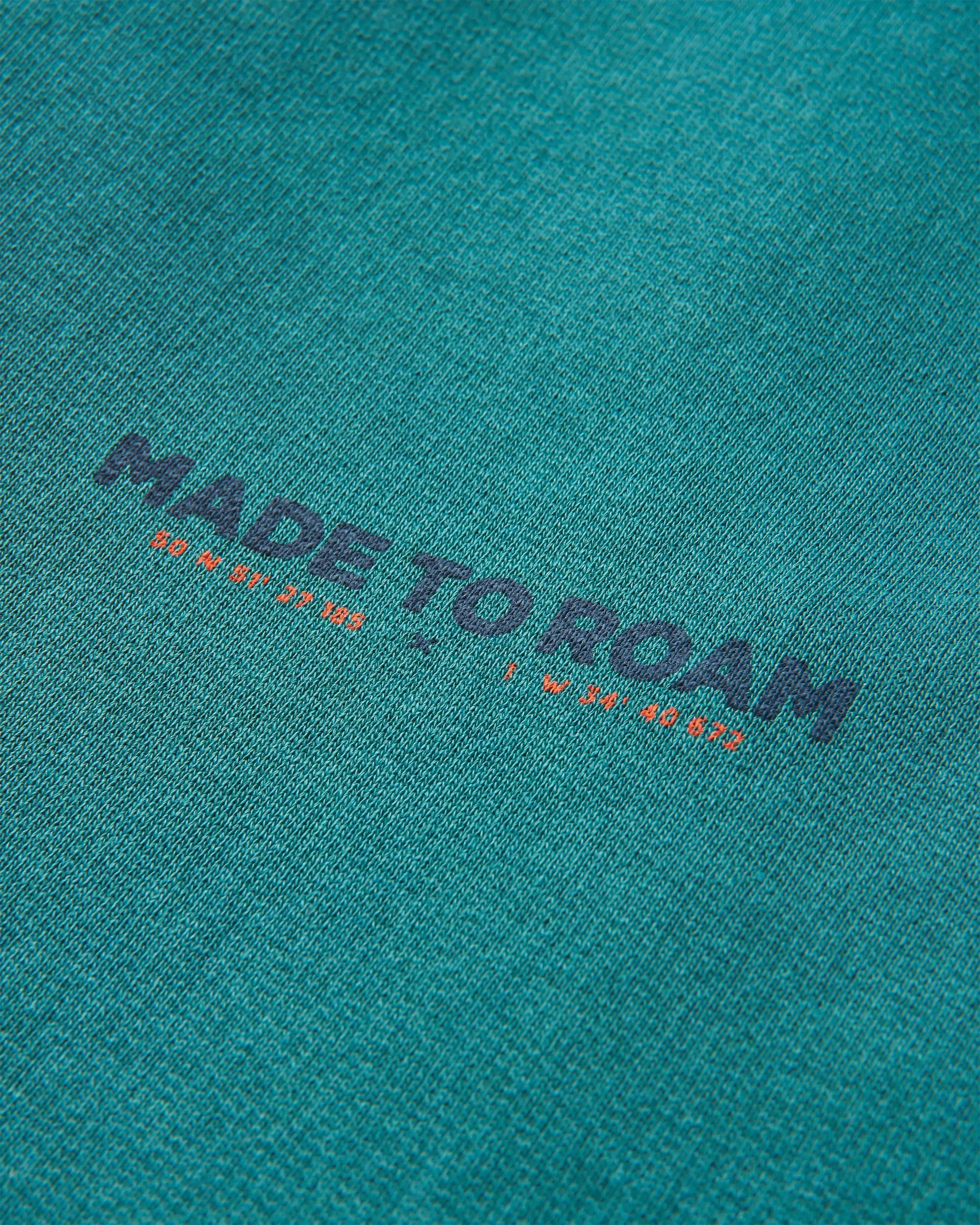 Pace Recycled Cotton Hoodie - Deep Ocean