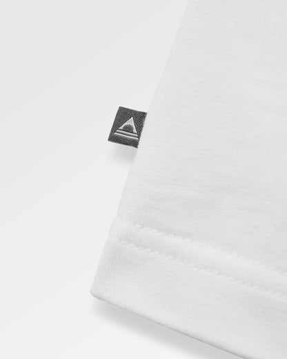 Vita Wordmark Relaxed Fit T-Shirt - White - Flatlay