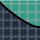 Bleu Marine/Vert Lac