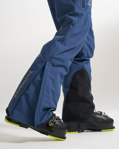 Snowscape Men's Recycled Pant - Dark Denim - Studio Model