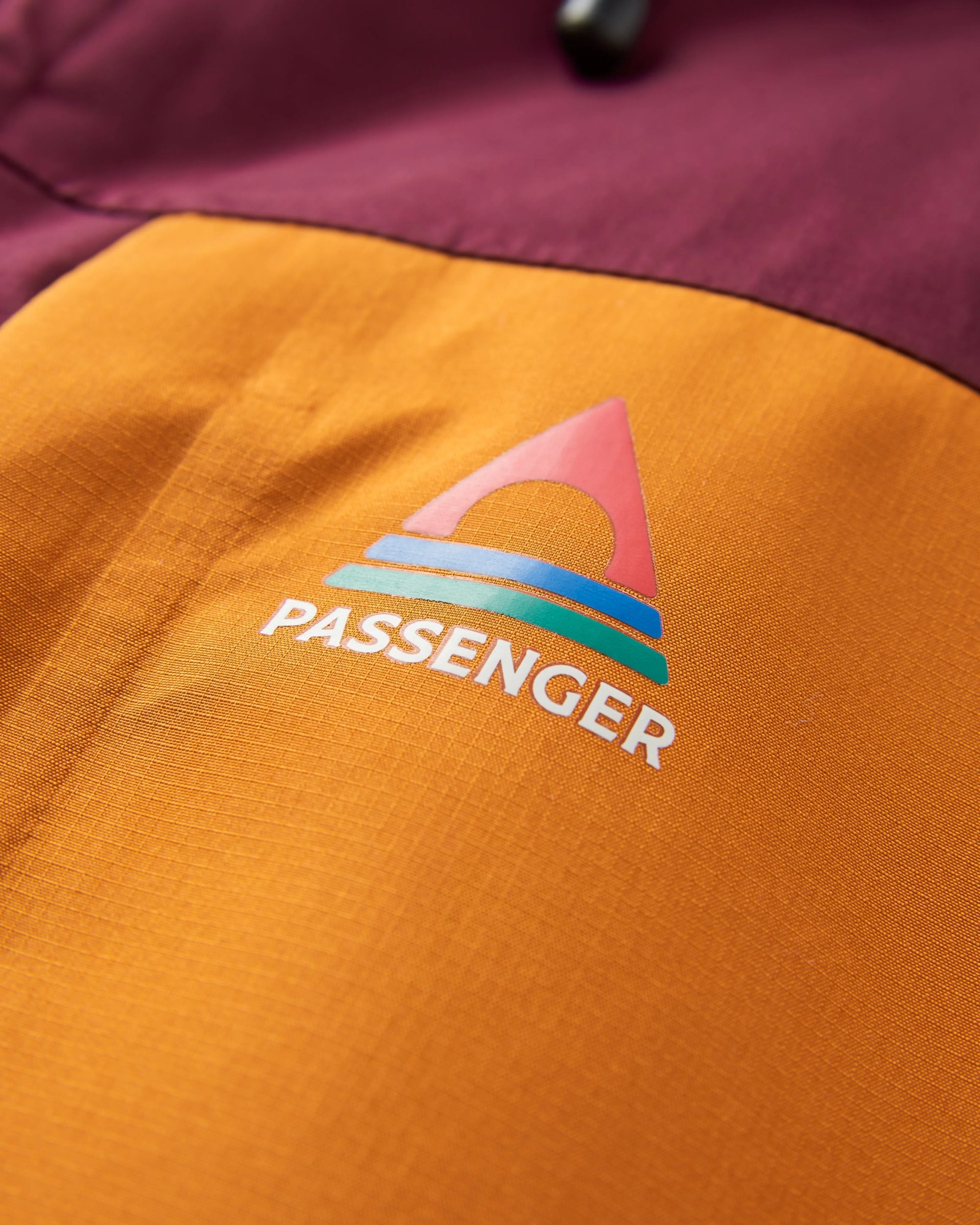 Trailscape Women's Recycled Waterproof Jacket - Fig/Wild Berry  - Flatlay