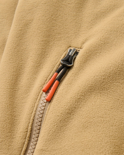 Ayla Micro Polartec® Fleece - Biscuit - Flatlay