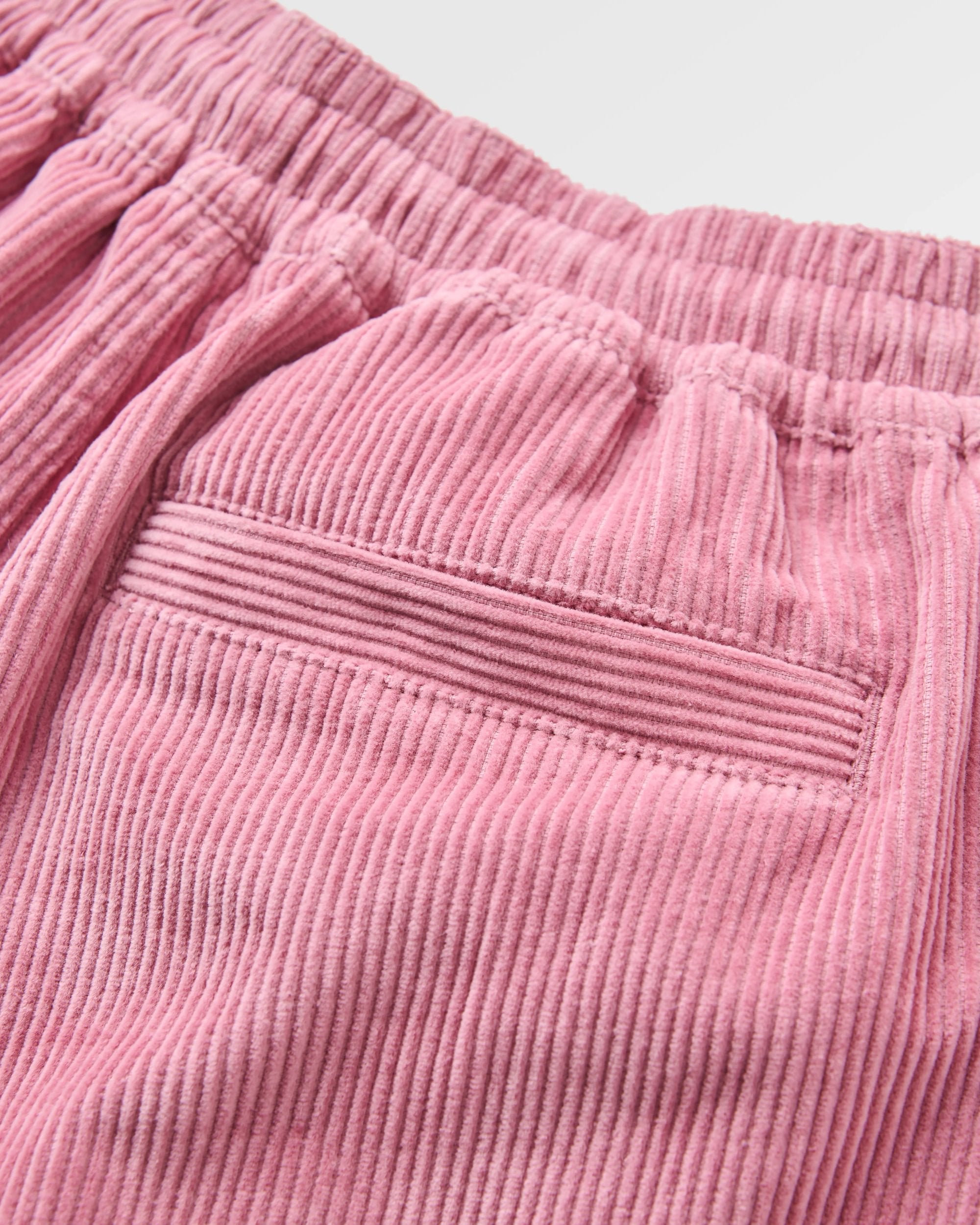 Avian Organic Cord Short - Pink Haze - Flatlay