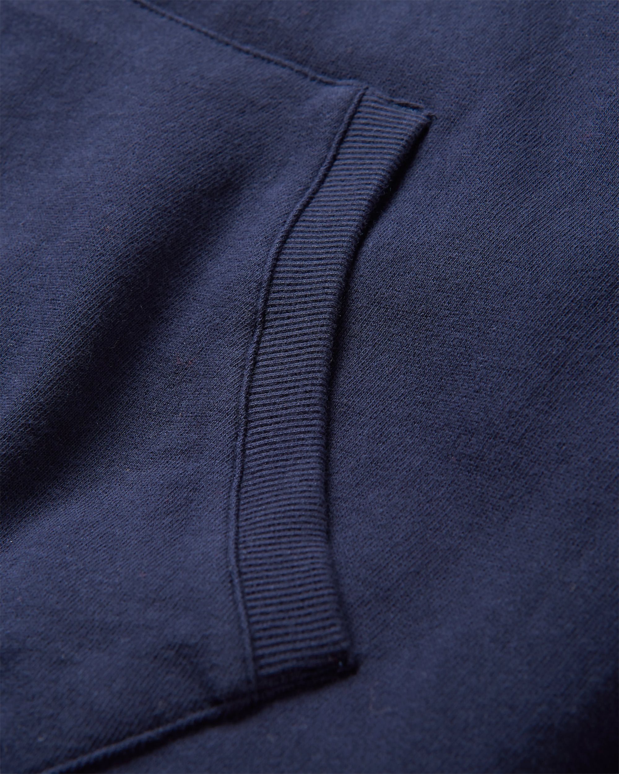 Made To Roam Recycled Hoodie - Deep Navy - Flatlay