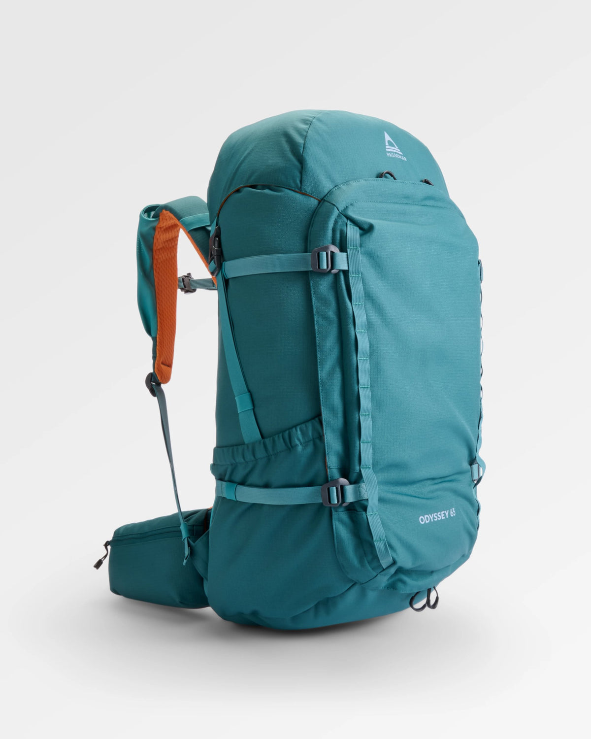Odyssey 65L Backpack - Mediterranean - Flatlay