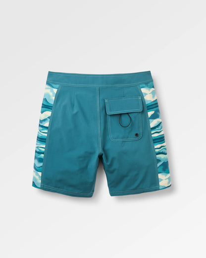 Rialto 16" Boardshort - Mediterranean - Flatlay