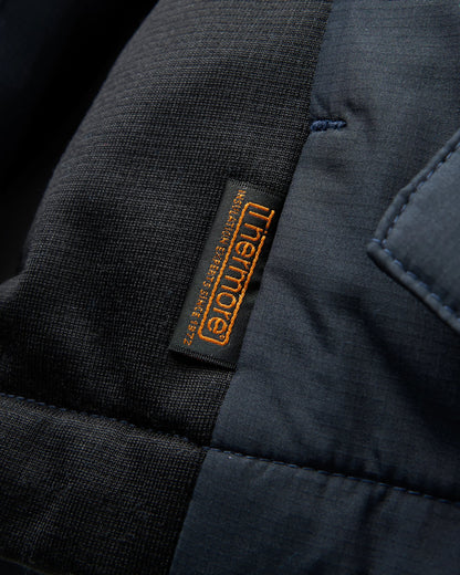 Daybreak Lightweight Recycled Thermore® Hoodless Jacket - Black - Flatlay