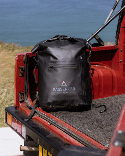 Tide 25L Dry Bag Backpack - Black - Lifestyle