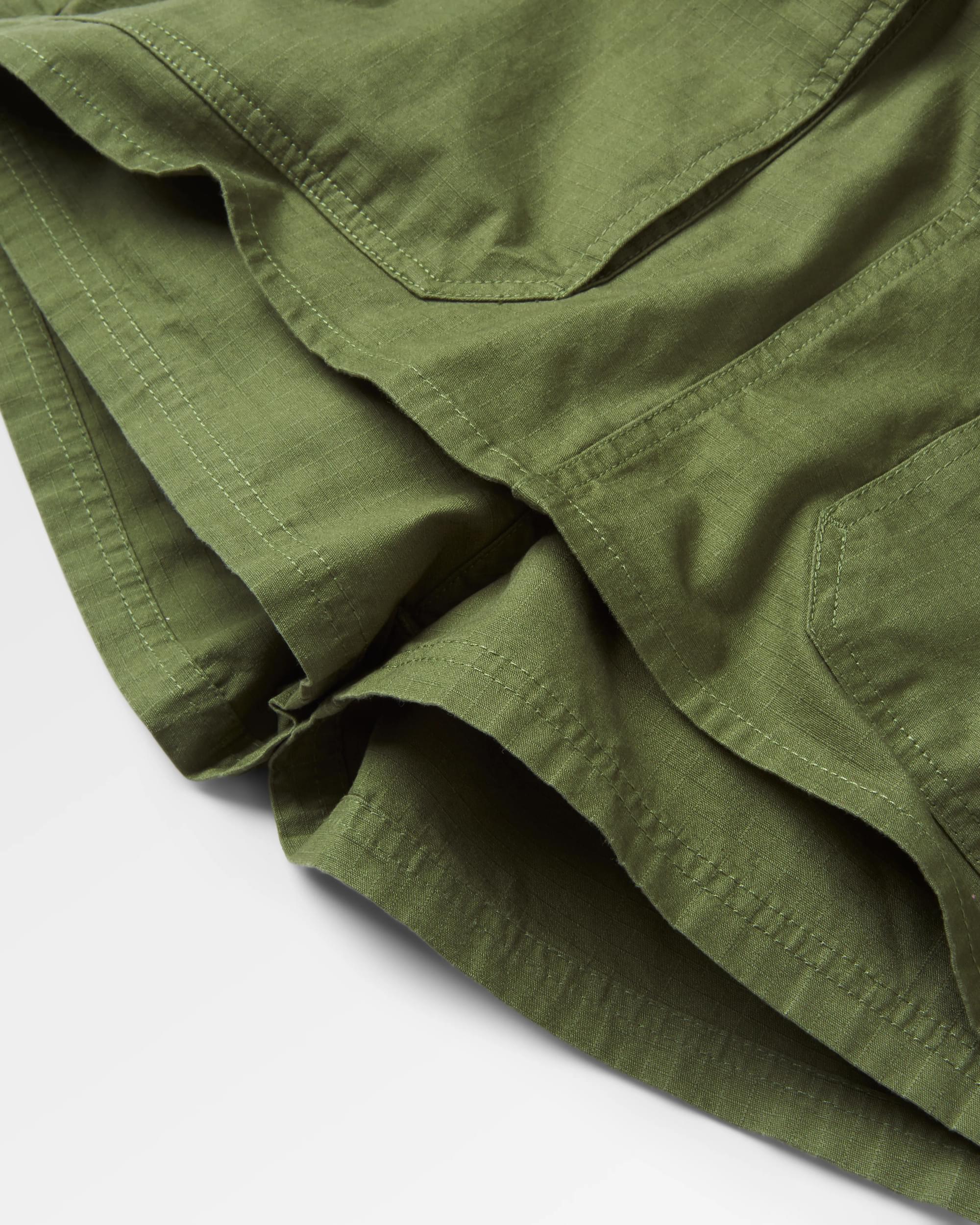 Wonderland Organic Cotton Skort - Khaki - Flatlay