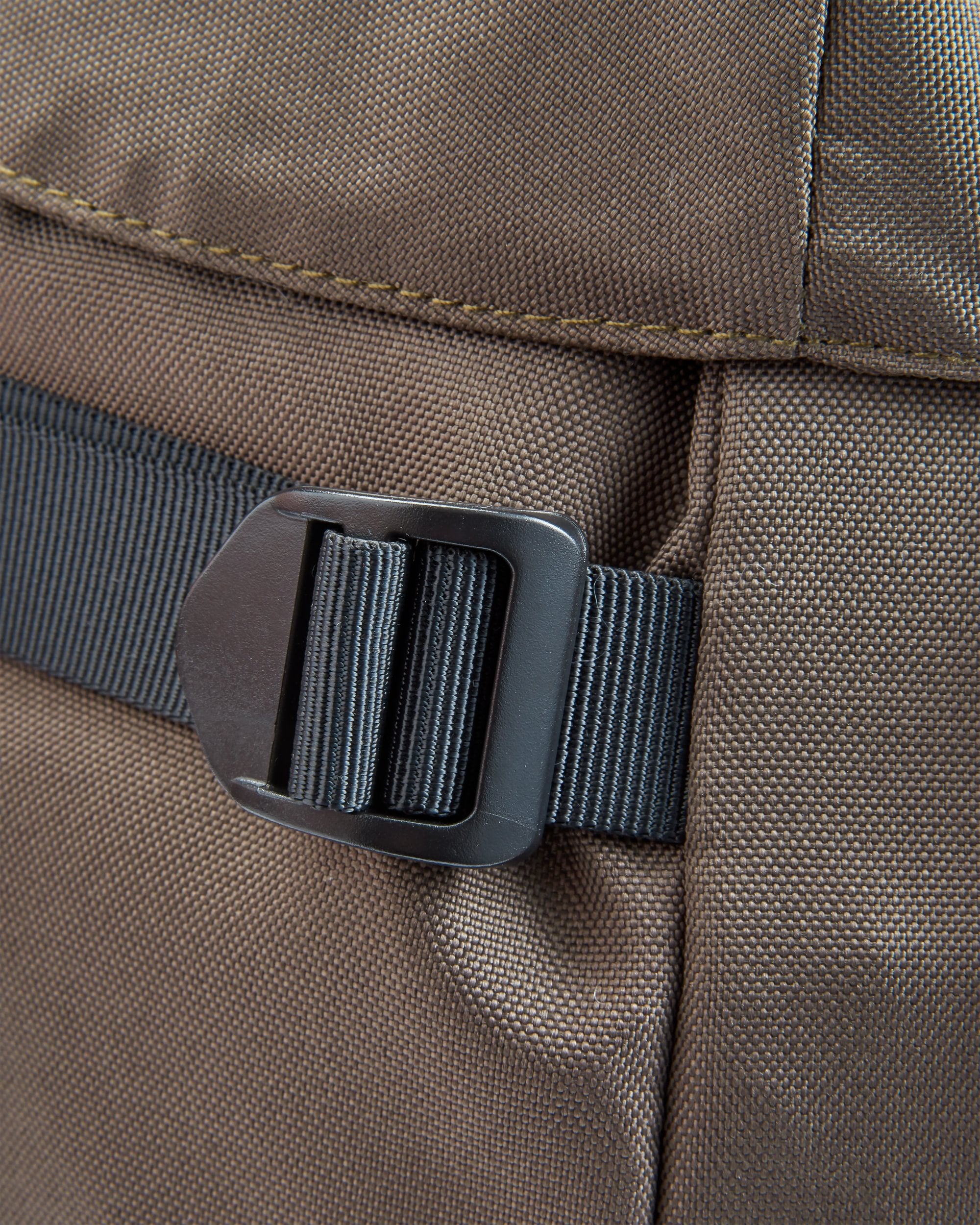 Boondocker Recycled 32L Backpack - True Black/ Khaki - Flatlay