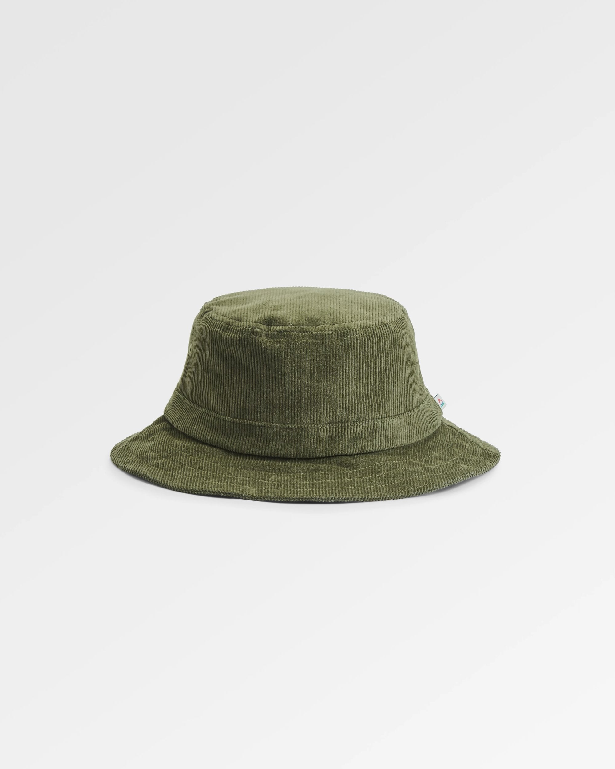 Forest Recycled Cord Bucket Hat - Khaki - Flatlay