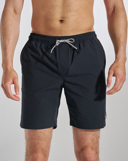 Drifter NetPlus® Swim Lined Short - Black - Studio Model