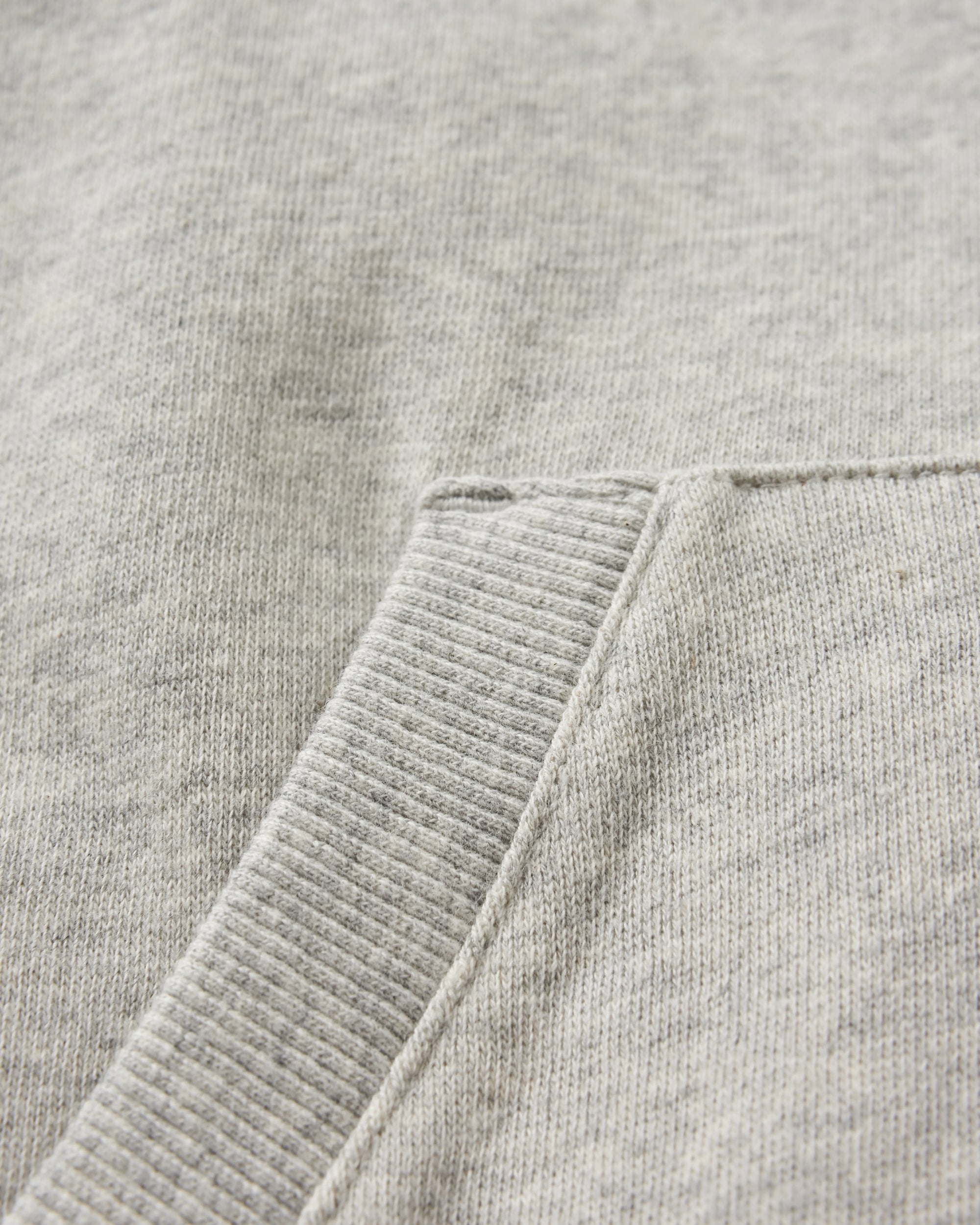 Made To Roam Recycled Hoodie - Grey Marl - Flatlay