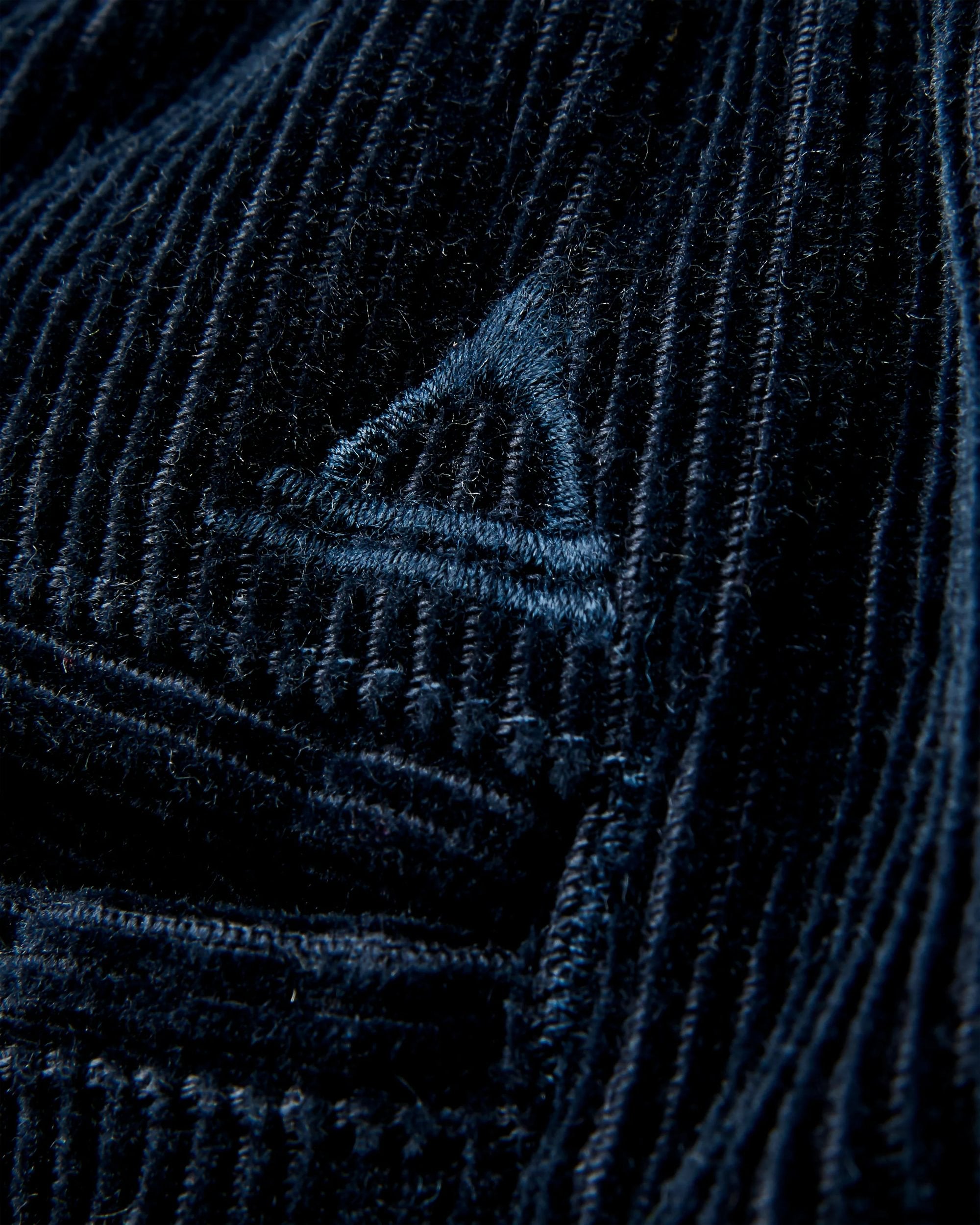 Adventurer Cord Trouser - Deep Navy - Flatlay
