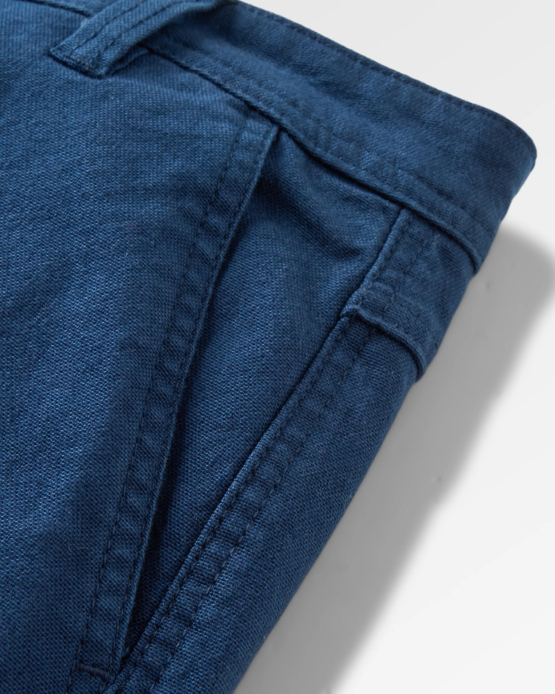 Vantage 2.0 Organic Cotton Trouser - Rich Navy - Flatlay