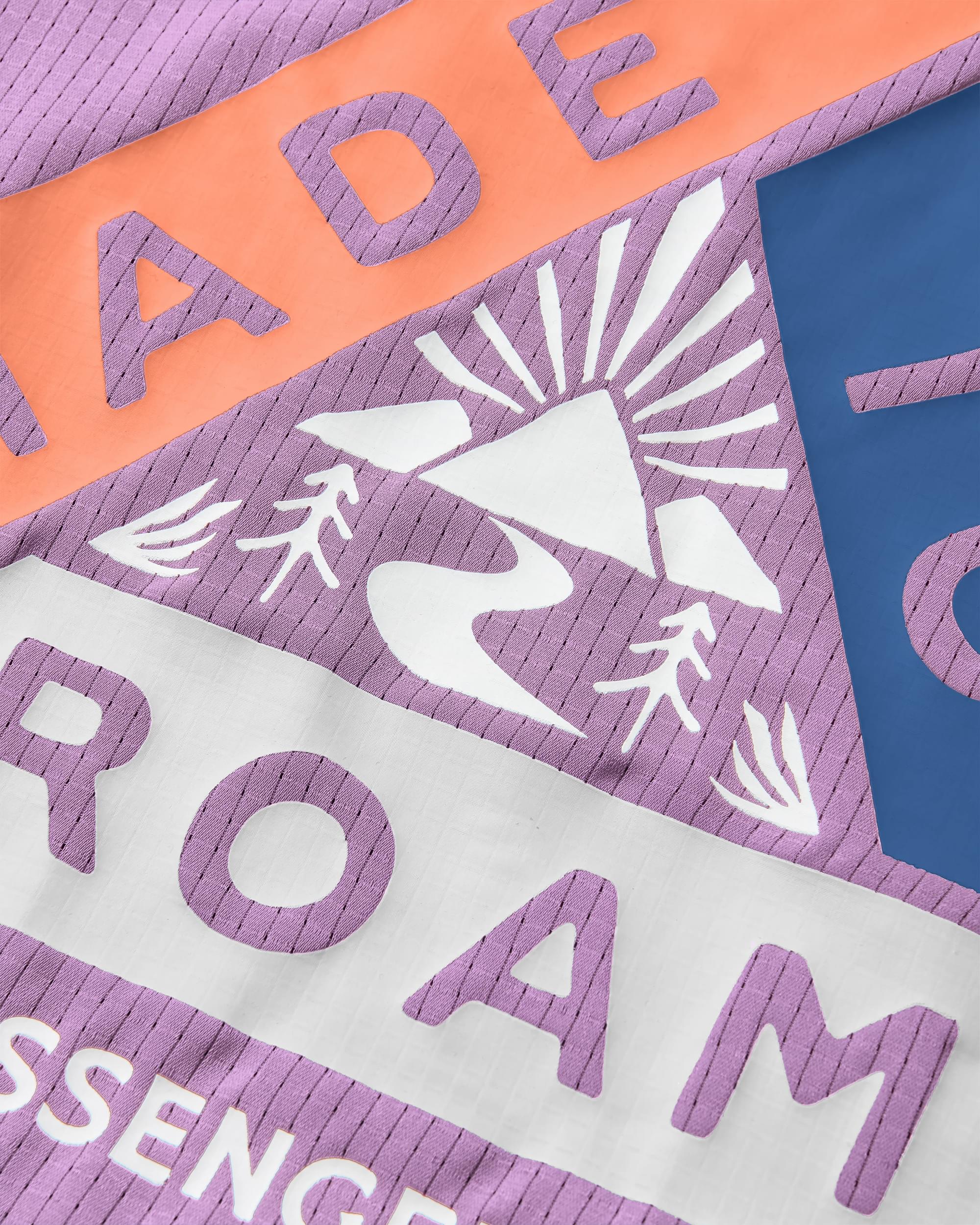 Lotus Recycled Active LS Top - Lilac - Flatlay