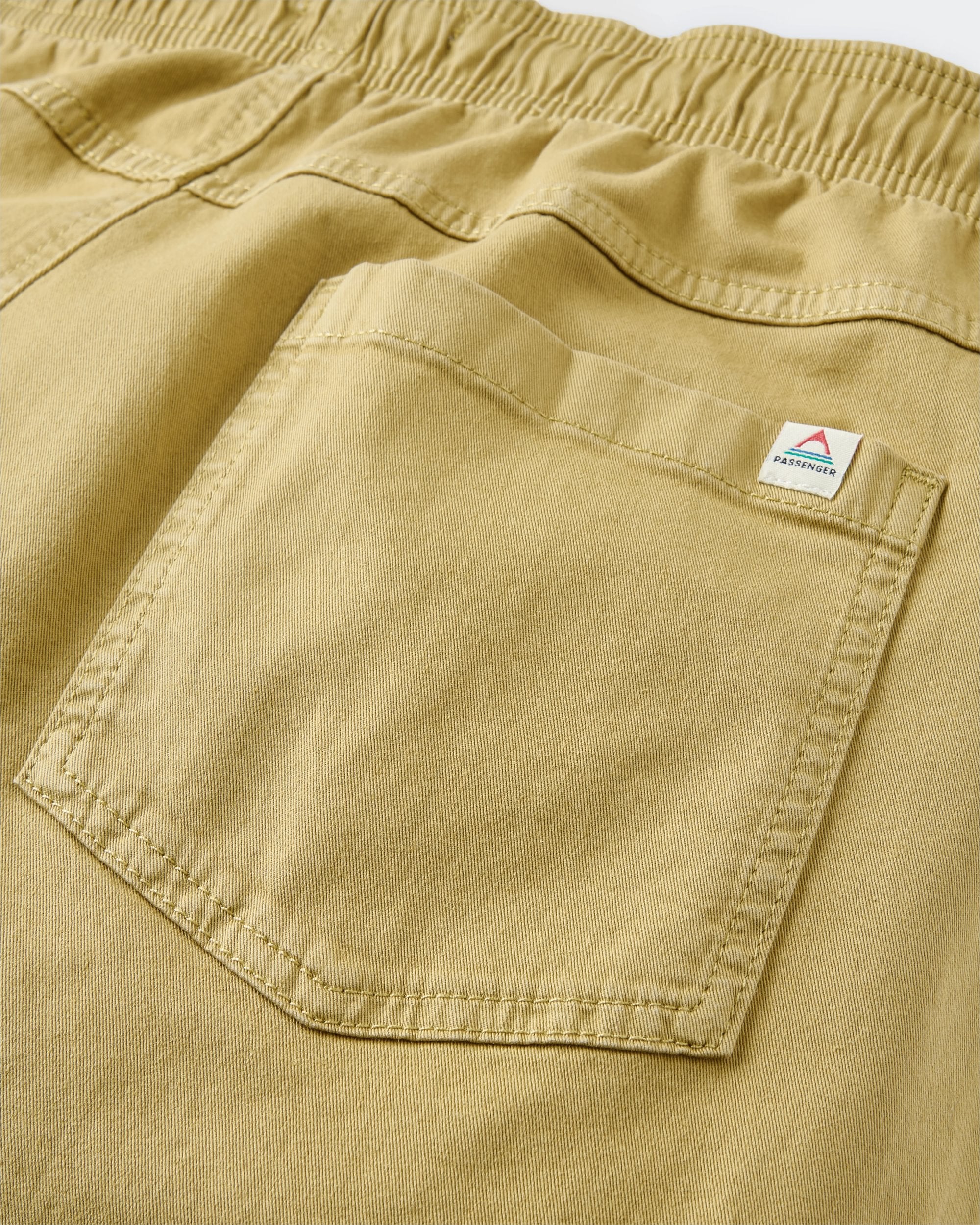 Drifter Twill Relaxed Fit Trouser - Warm Beige - Flatlay