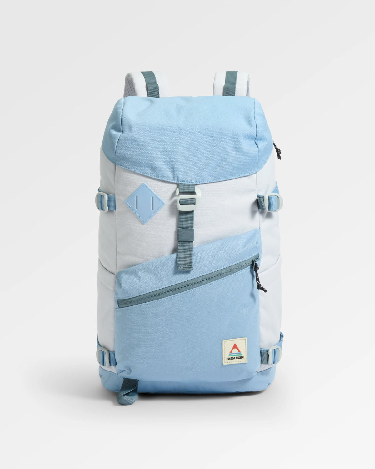 Vantage 24L Backpack - Faded Denim/ Grey Blue - Flatlay