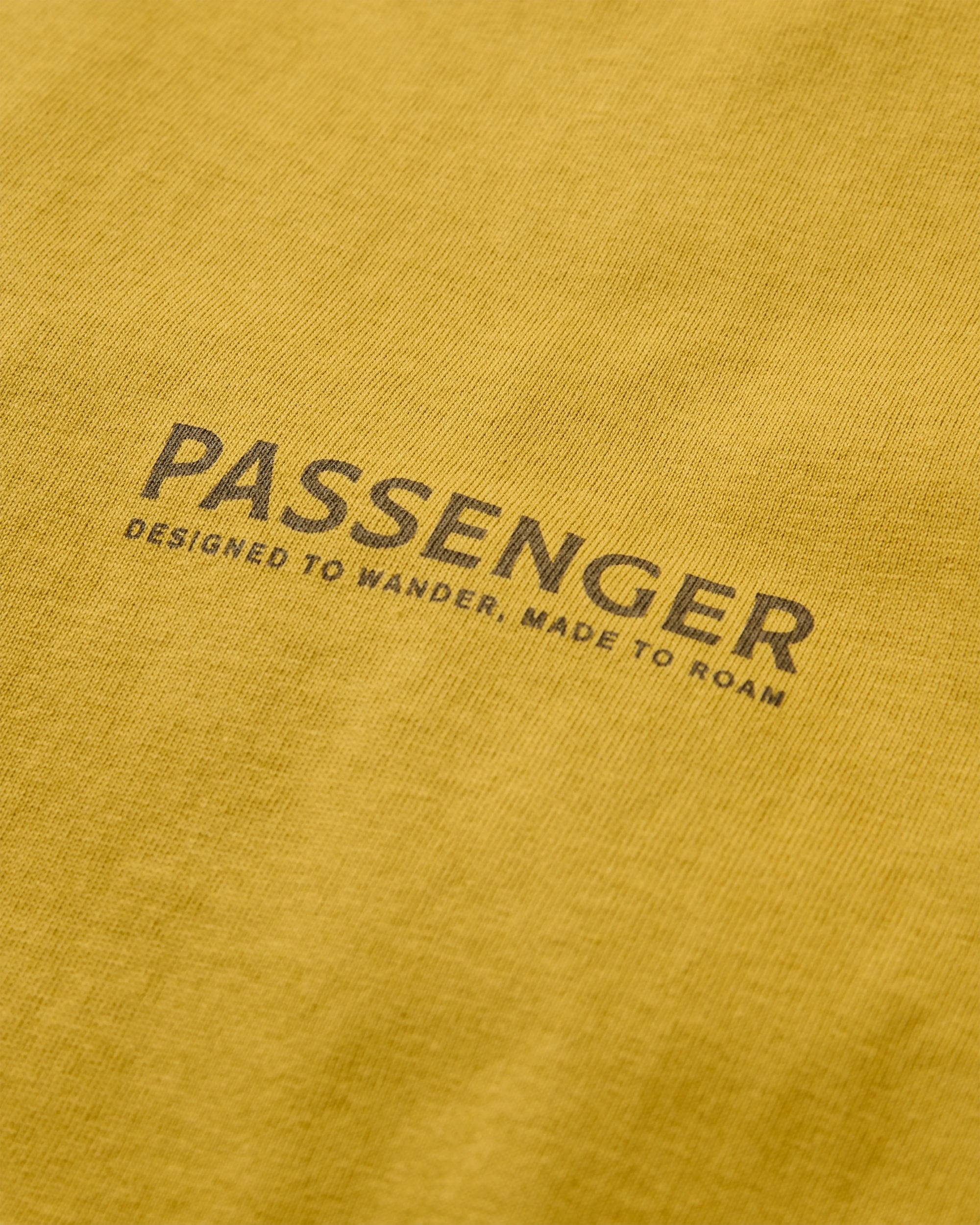 NWB Recycled Cotton T-Shirt - Heritage Yellow - Flatlay