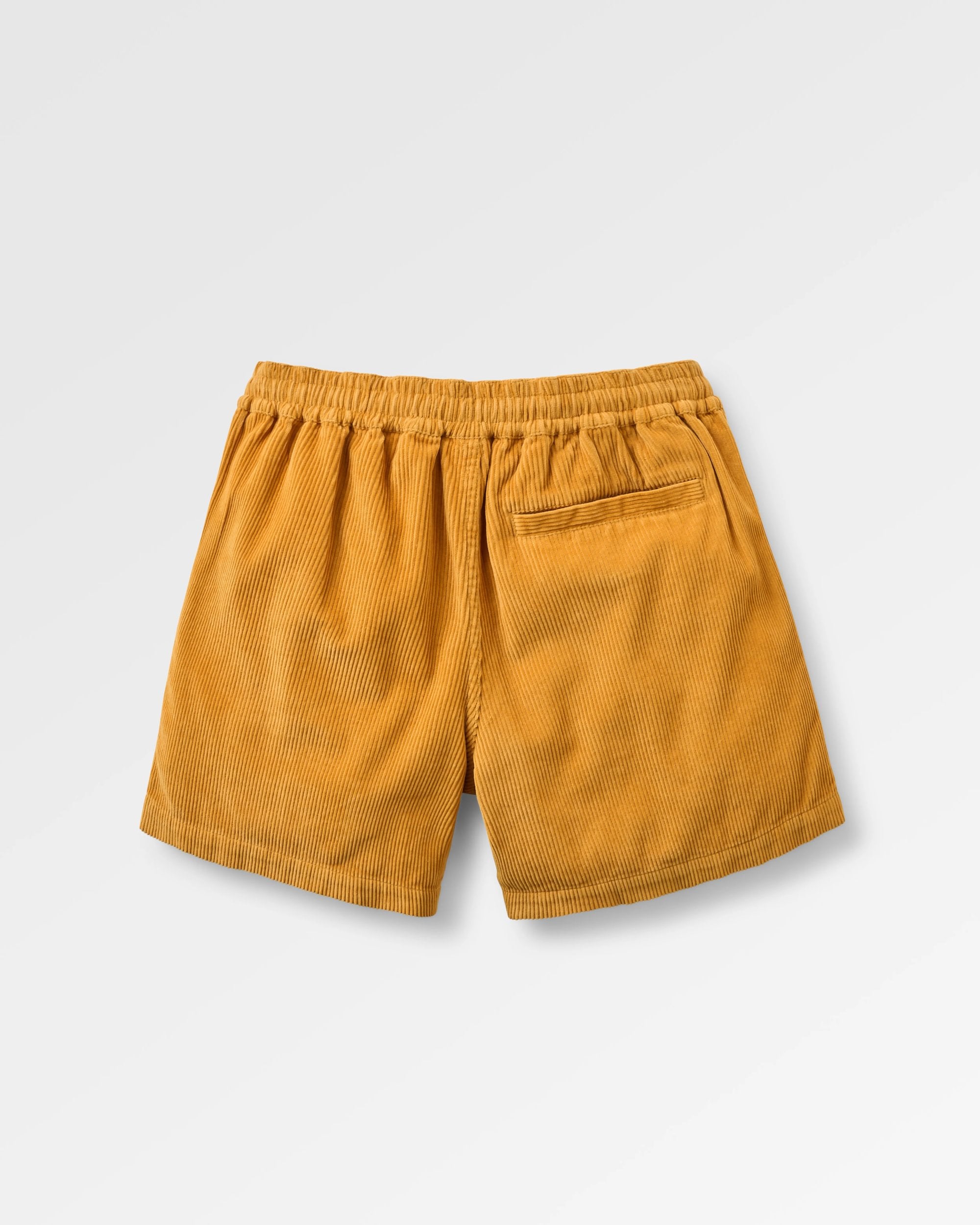 Avian Organic Cord Short 2.0 - Spruce Yellow - Flatlay