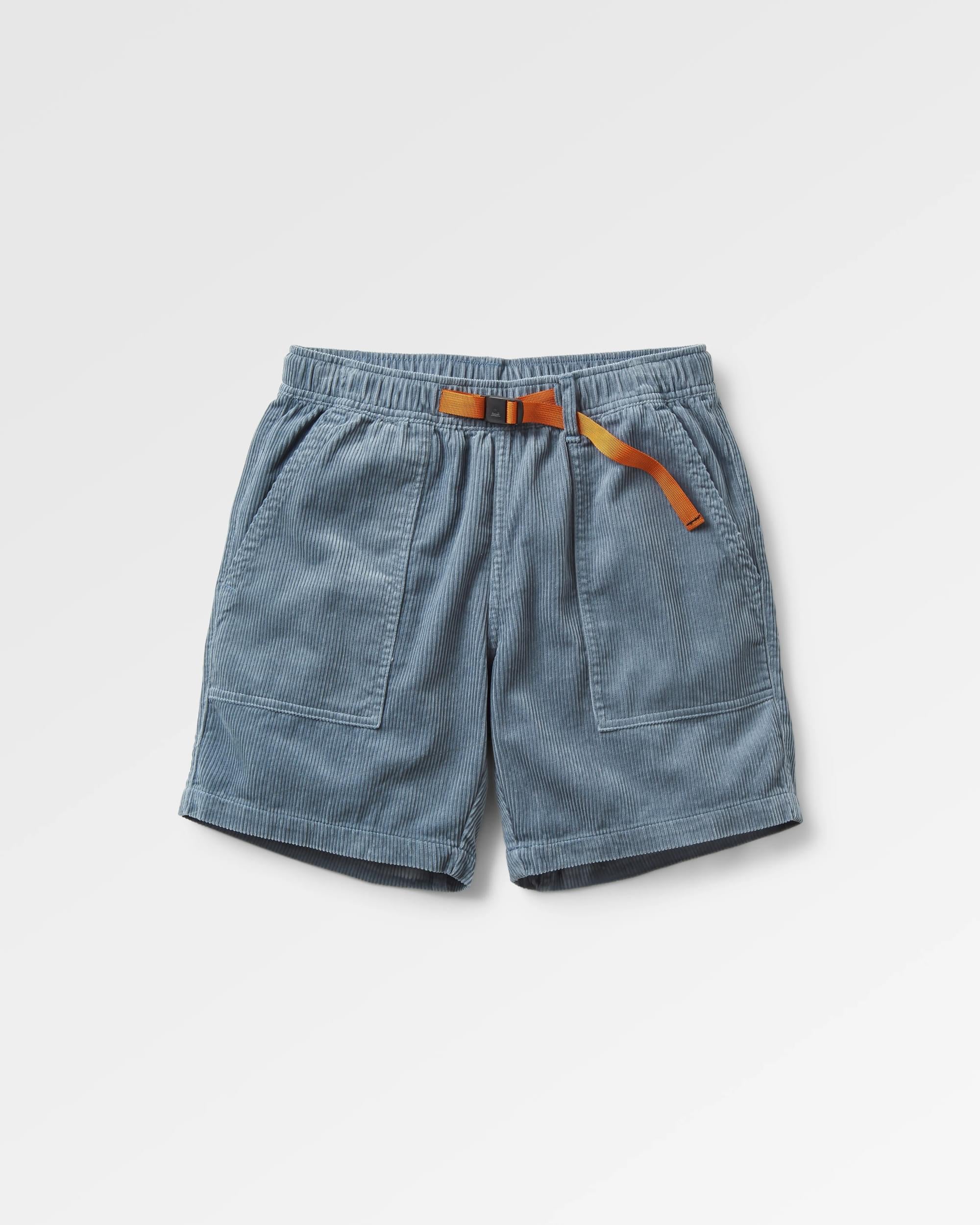 Topanga Cord Short - Storm Grey - Flatlay
