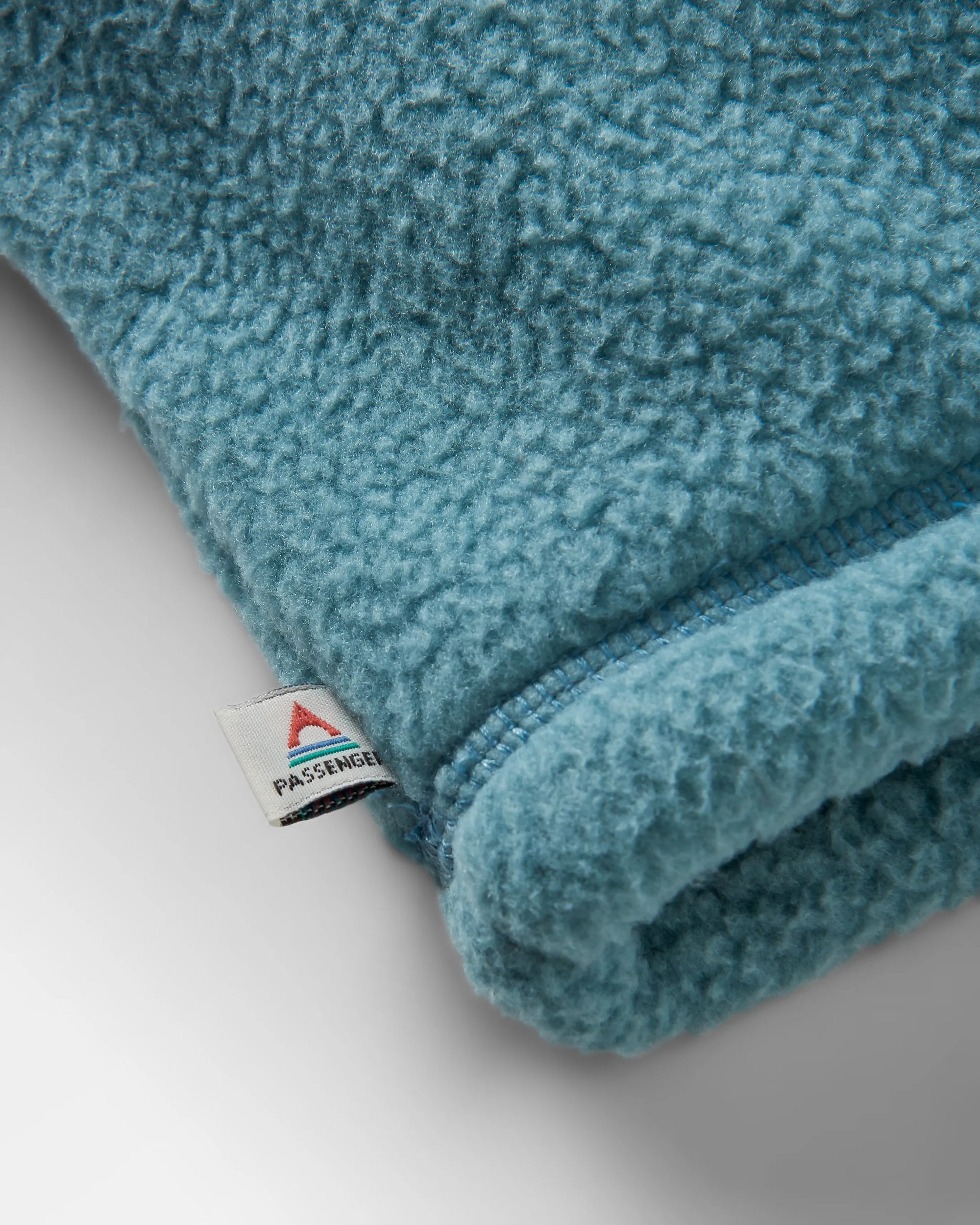 Maren 1/2 Zip Recycled Sherpa Fleece - Arctic - Flatlay