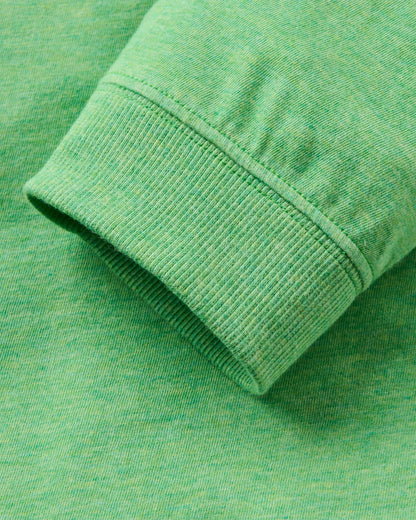 Legacy LS T-Shirt - True Green Marl - Flatlay