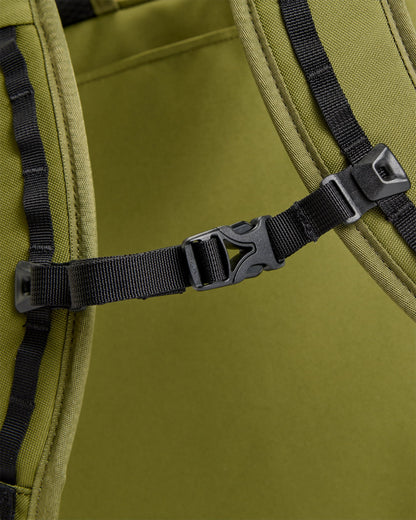 Odyssey 18L Travel Pack - Khaki - Flatlay