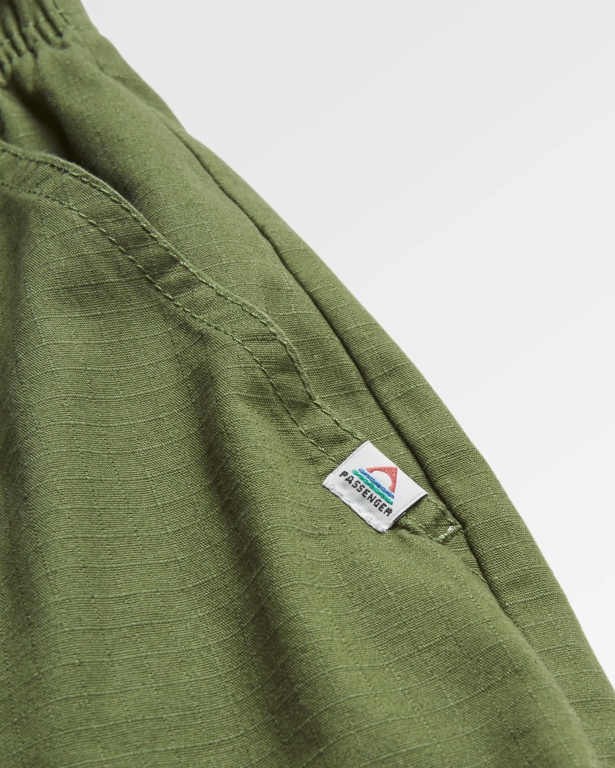 Wonderland Organic Cotton Skort - Khaki - Flatlay