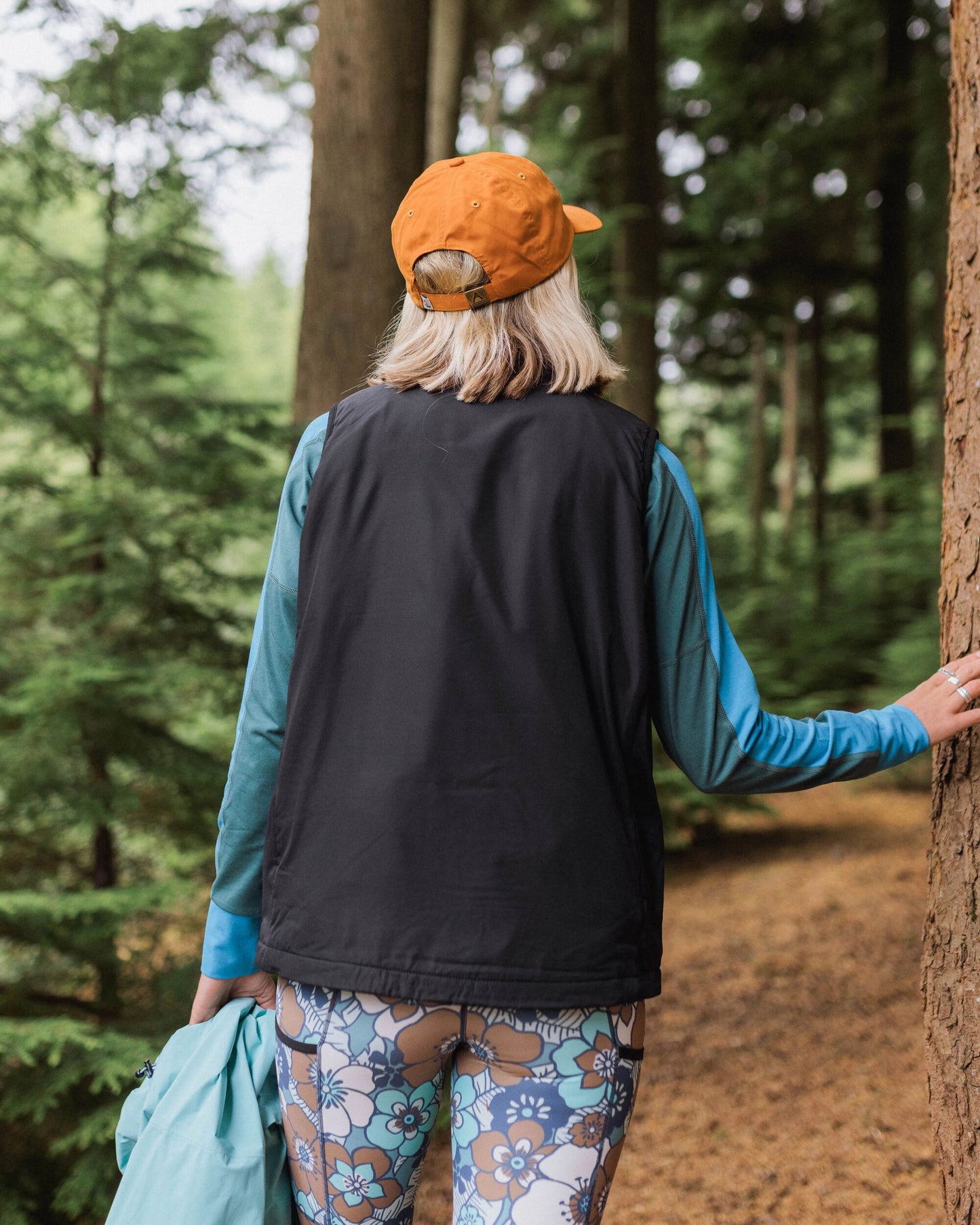 Shasta Lightweight Recycled Thermore® Insulated Gilet - Black - Lifestyle