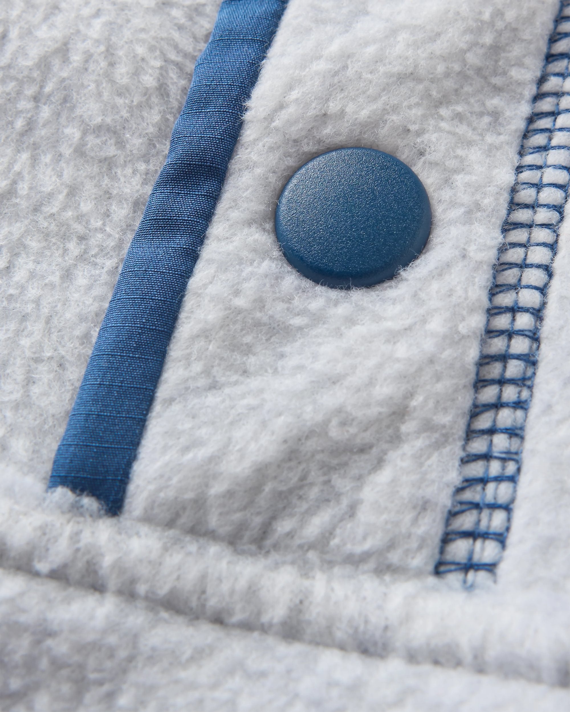 Take It Easy Polar Fleece - Grey Marl - Flatlay