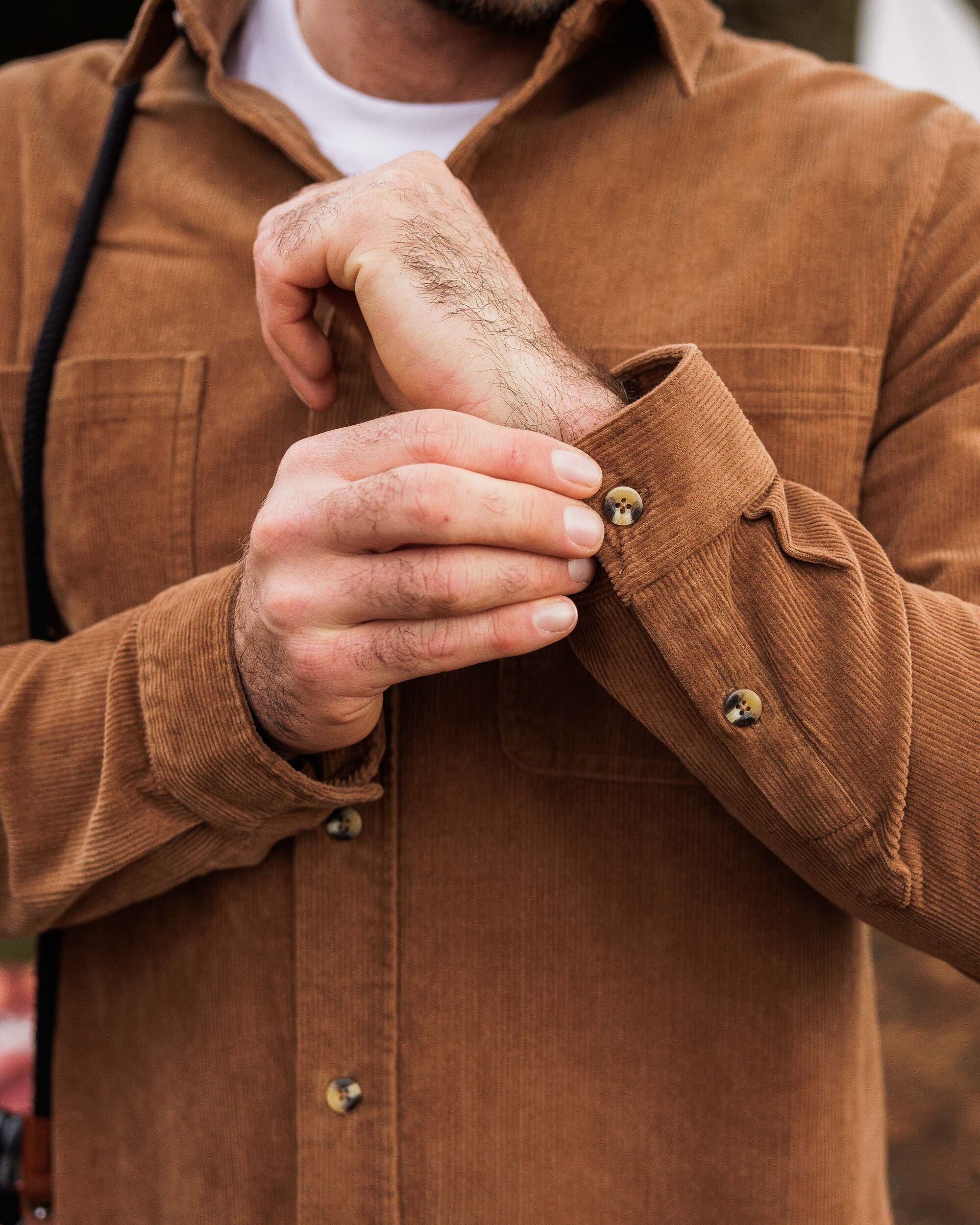 Backcountry Cord Shirt - Toffee - Lifestyle