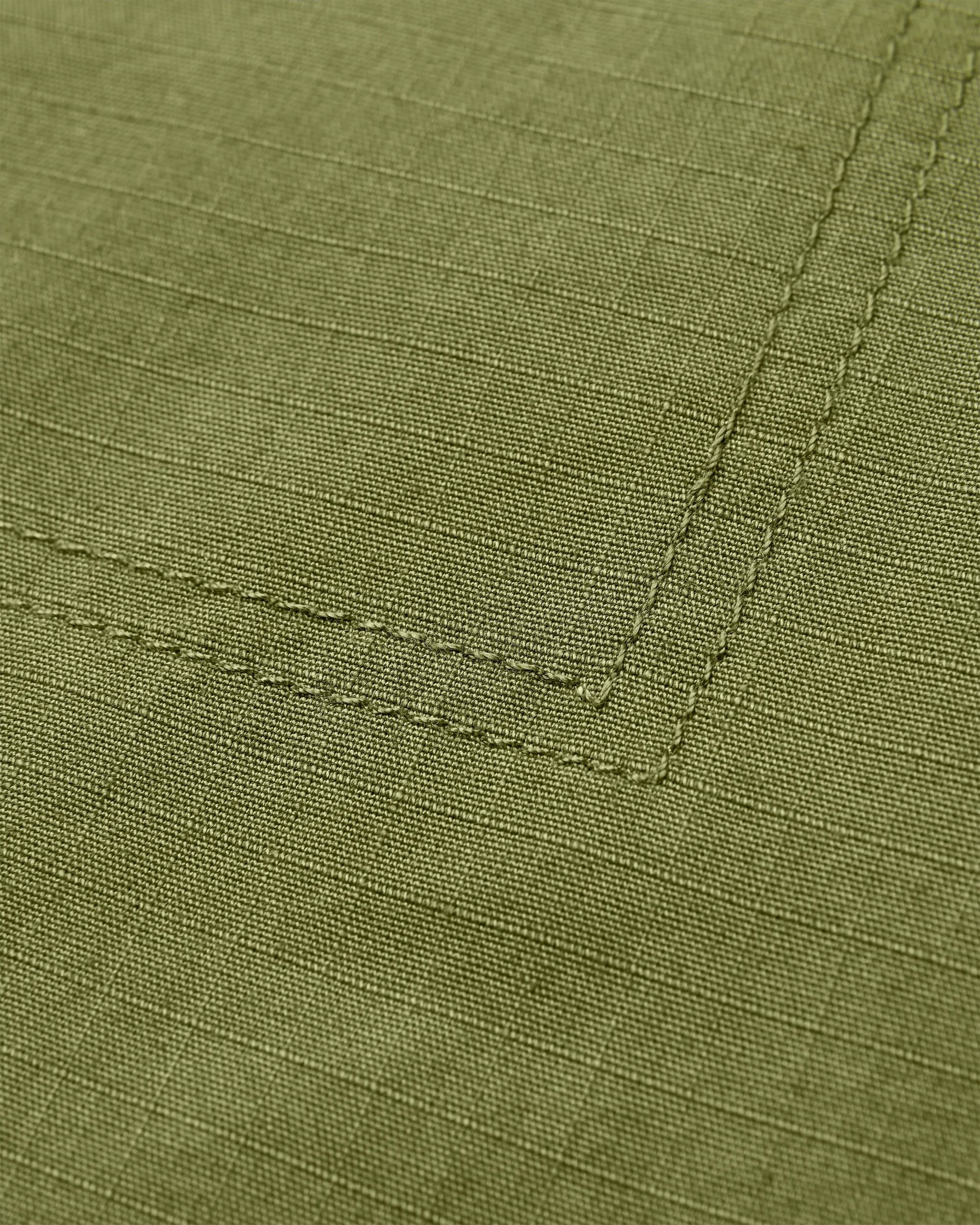 Rif-Raf Organic Cotton Ripstop Short - Khaki - Flatlay