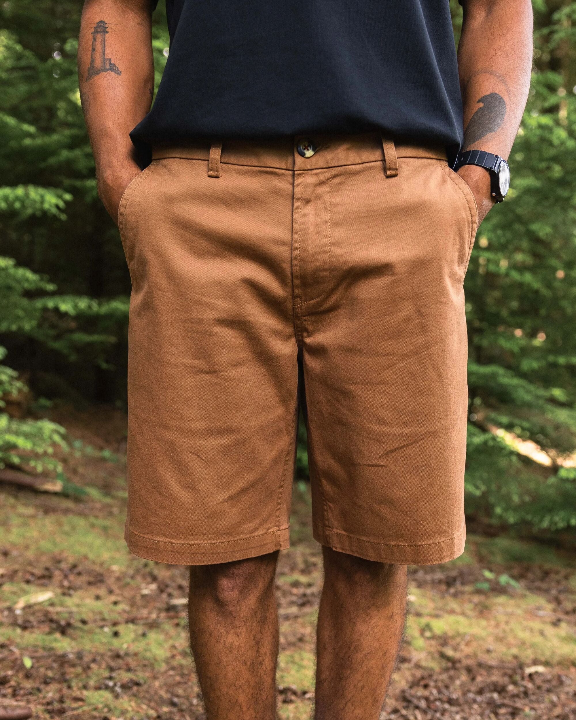 365 Organic Cotton Short - Toffee - Lifestyle